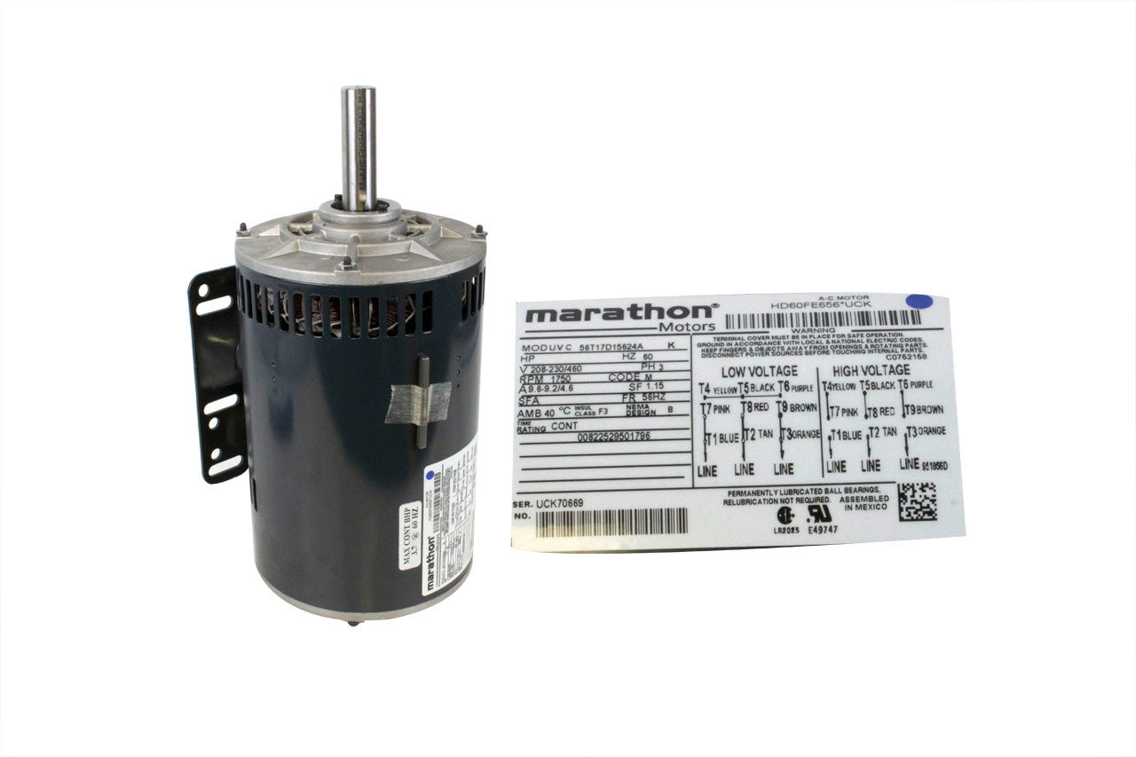 Blower Motor 3.7 HP HD60FE656