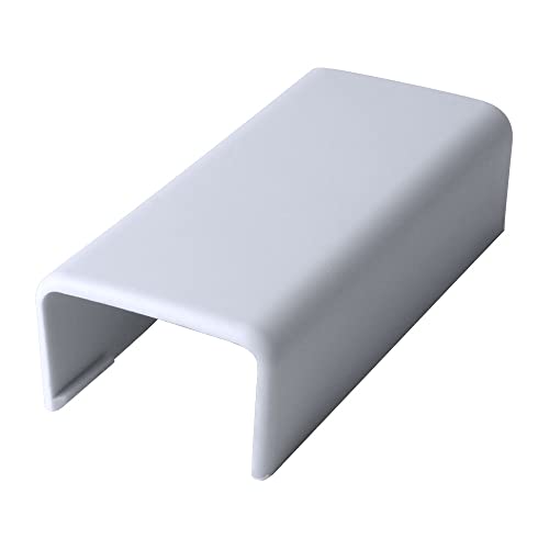 5-Pack Gutter Couplers, 1.3-inch Width and 2.9-inch Length, White (CON200C) CONSTRUC CO