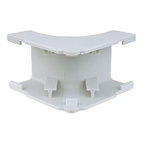 Construct Pro™ 1.38" Inside Corner Duct Adapter 5-Pack (White)