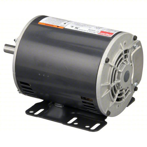 DAYTON Direct Drive Blower Motor: 1 Speed, Open Drip Proof, Rigid Base Mount, 1 1/2 hp Horsepower