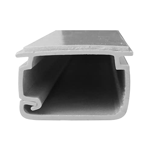 Construct Pro - 5-Pack 4' x 1.38" Section Raceway (White)