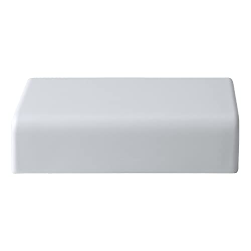 5-Pack Gutter Couplers, 1.3-inch Width and 2.9-inch Length, White (CON200C) CONSTRUC CO
